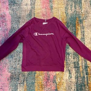 Purple Champion Sweater